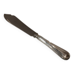 Couteau de service pour gateau manche argent 800 suisse jezler filet Couteau de service pour gateau manche argent 800 suisse jezler filet