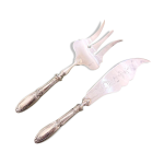 Couverts � poisson en argent