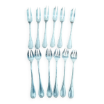 Couverts  poisson christofle mtal argent