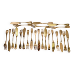 Couverts  poisson modle coquille cailar bayar