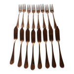 Couverts a poisson guy degrenne un lot de 8 Couverts a poisson guy degrenne un lot de 8