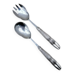 Couverts � salade de christian dior manche en argent massif 925, italie