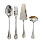 Couverts de service en m�tal argent� christofle malmaison