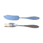 Couvert  servir le poisson en mtal argent christofle