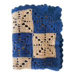 Couverture bb vintage crochet