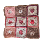 Couvre lit en crochet