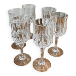 Cristal d arques longchamp set de 6 verres à pied n 3 vintage 24% pbo Cristal d arques longchamp set de 6 verres à pied n 3 vintage 24% pbo