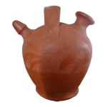 Cruche gargoulette en terre cuite