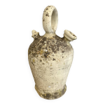 Cruche gargoulette terre cuite patine