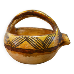 Cruche pot  bouillon kabyle ancienne en terre cuite