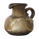 Cruche en terre, poterie allemande, west germany, vintage