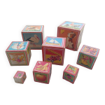 Cubes empilables en bois Cubes empilables en bois