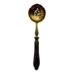 Cuiller saupoudreuse argent et mtal dor