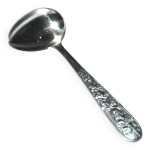 Cuillre  bouillie vintage en mtal argent donald duck couvert enfant