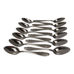 Cuillres  soupe mtal argent deetjen filet service couvert orfvrerie