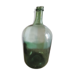 Dame jeanne bonbonne bouteille reflets verts