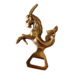 Decapsuleur animal en bronze dor