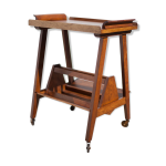 Desserte bois  roulettes