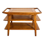 Desserte en bois scandinave par ren� - jean caillette