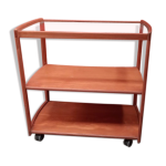 Desserte bois et verre