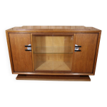 Desserte buffet d'poque art dco en chne clair