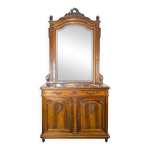 Desserte, buffet de style louis xvi en noyer