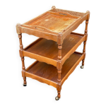 Desserte chariot � desserts bar sur roulettes avec plateau amovible