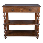 Desserte en ch�ne, style louis - philippe fin xixe