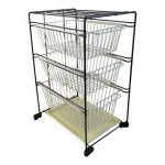 Desserte de cuisine roulante, annes 60