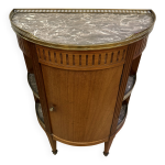 Desserte demi lune de style louis xvi de la fin du xix me sicle