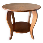 Desserte inspiration art dco chne  2 plateaux