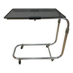 Desserte modulable l'adap - table , en tôle perforée et chrome Desserte modulable l'adap - table , en tôle perforée et chrome