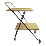 Desserte pliante vintage soubrette circa 50