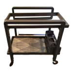 Desserte roulante art dco relooke