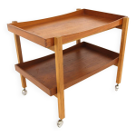 Desserte roulante en teck, sude, mbel ikea, 1960