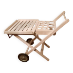 Desserte  roulette de jardin
