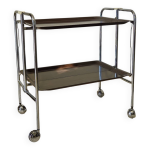 Desserte  roulettes pliante vintage