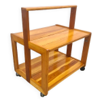 Desserte scandinave brutaliste en pin 1960, sude
