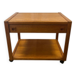 Desserte scandinave en teck 1970