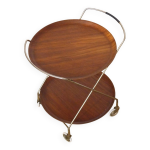 Desserte scandinave en teck de j h fabrikerna 1960