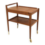 Desserte scandinave en teck tellus , gustafssons möbelfabrik, suède, 1940 Desserte scandinave en teck tellus , gustafssons möbelfabrik, suède, 1940
