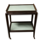 Desserte vintage en bois � roulettes