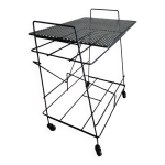 Desserte vintage en mtal des annes 60