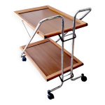 Desserte vintage pliante ann�es 80