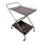 Desserte vintage roulante