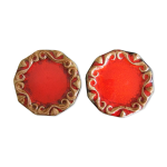 Dessous de bouteilles ou verres, cramique vallauris vintage