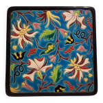 Dessous de plat en �maux de longwy