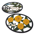 Dessous de plats en fonte