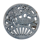 Dessous de plat en fonte motif japonais Dessous de plat en fonte motif japonais