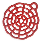 Dessous de plat fonte rouge ancien vintage Dessous de plat fonte rouge ancien vintage